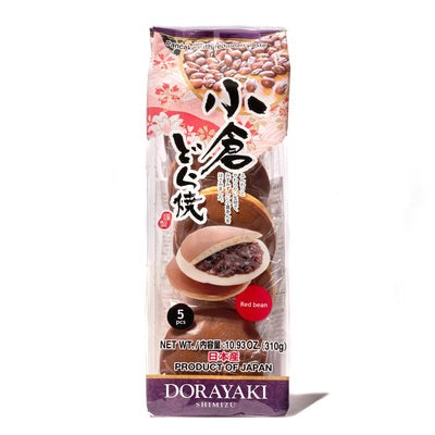 Shimizu - Japanese Cake - Dorayaki Ogura (Red Bean Pancake) - 3 x 230g