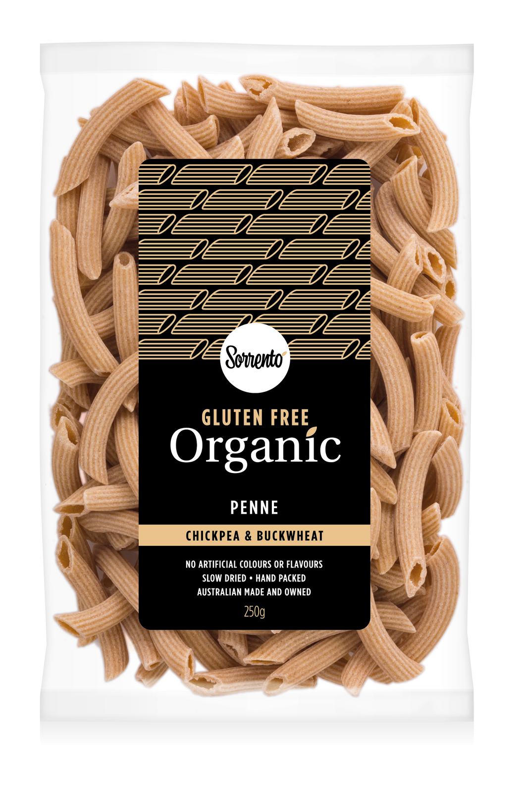 Sorrento - Organic Chickpea Buckwheat Penne Gluten Free Pasta 6 x 250g