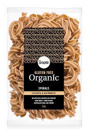 Sorrento - Organic Chickpea Buckwheat Spirals Gluten Free Pasta 6 x 250g