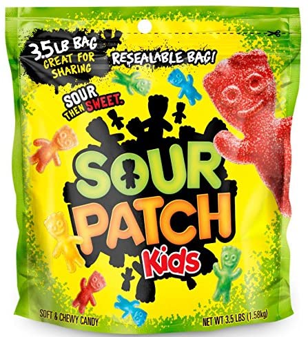 Sour Patch Kids - Mega Size Pack - Sour Then Sweet 1500g