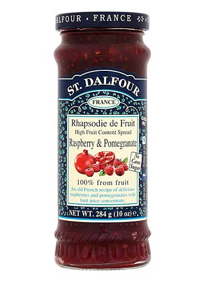 St Dalfour - Raspberry & Pomegranate Spread 12 x 284g