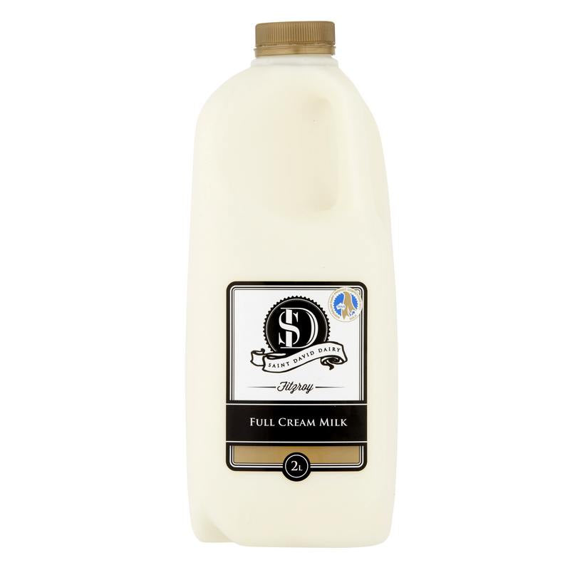 St David Full Cream Milk 2L x 6