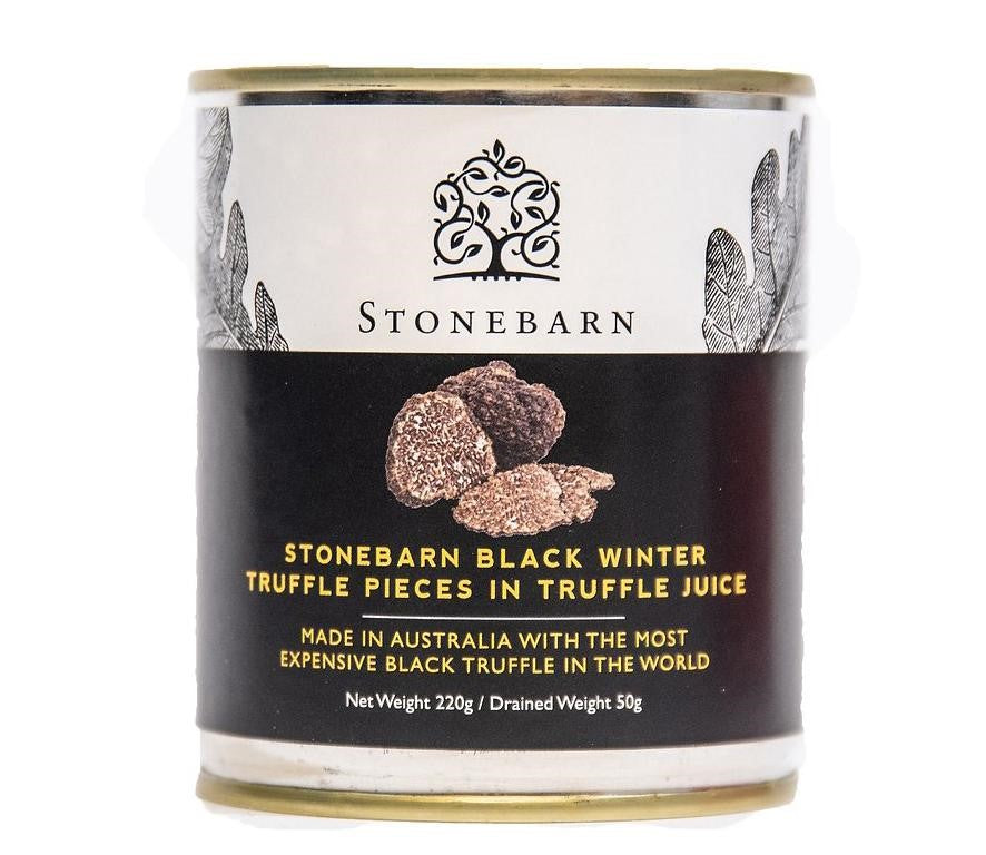 Stonebarn WA. - Black Truffle - Winter Pieces in Truffle Juice Can 3 x 220g