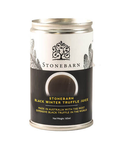 Stonebarn WA. - Black Truffle - Winter Whole in Truffle Juice Can 3 x 165g