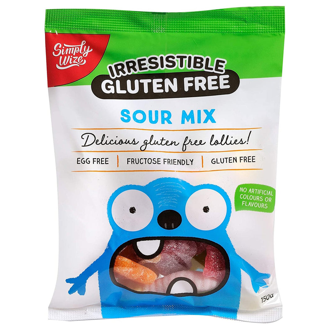 Simply Wize - Irresistible Gluten Free - Sour Mix 12 x 150g