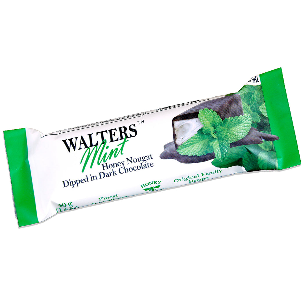 Walters - Nougat Dark Chocolate Mint (Kosher Dairy) 20 x 40g