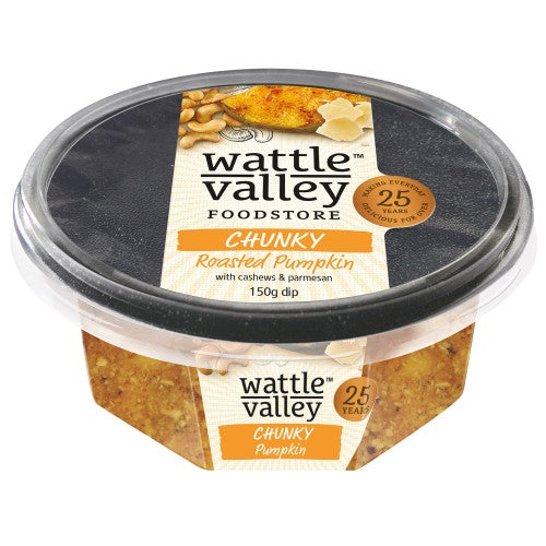 Wattle Valley - Chunky Dips - Roast Pumpkin 6 x 150g