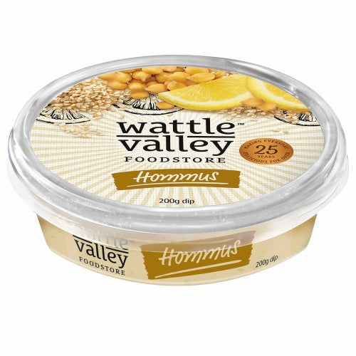 Wattle Valley - Gourmet Dips - Hommus 8 x 200g