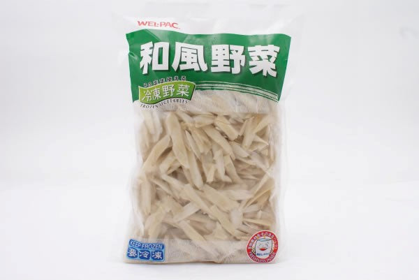 Wel Pac - Japanese Frozen Vege - Shredded Burdock - 3 x 454g