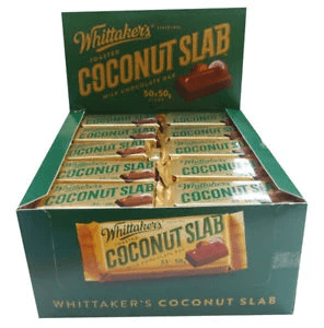 Whittaker's - Chocolate Slabs - Coconut Slab 50 x 50g