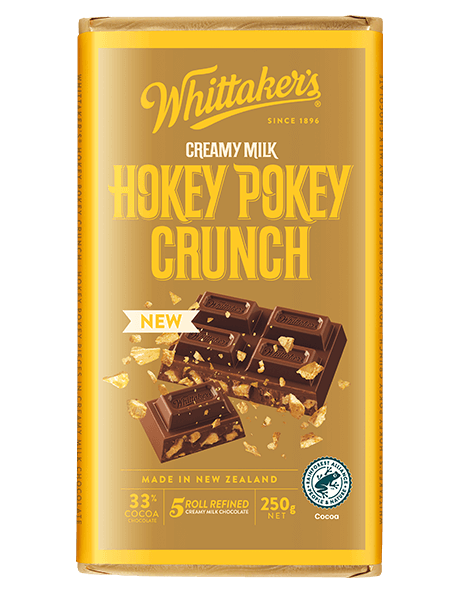 Whittaker's - Chocolate Block - Hokey Pokey Crunch 12 x 250g