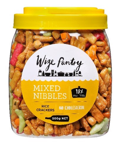 Wise Pantry - Rice Cracker Value Jar 6 x 500g