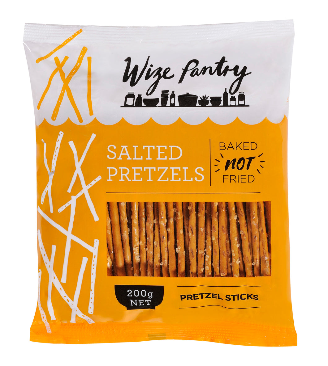 Wise Pantry - Salted Pretzel Sticks Kosher 14 x 200g