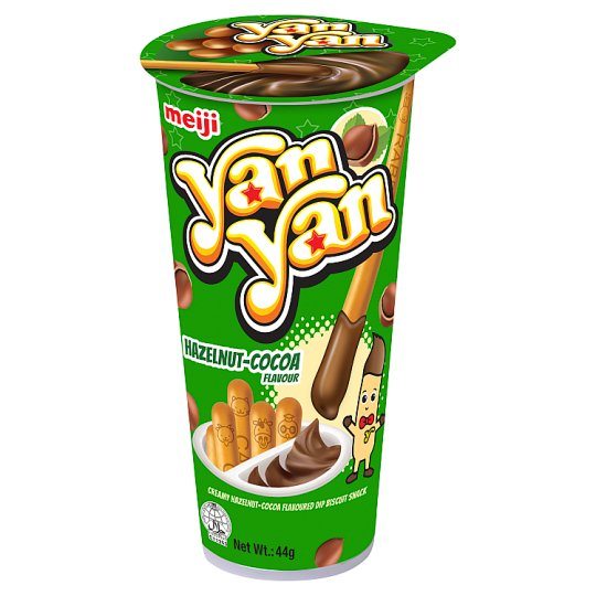 Yan Yan - Japanese Snacks - Hazelnut Cream - 10 x 44g