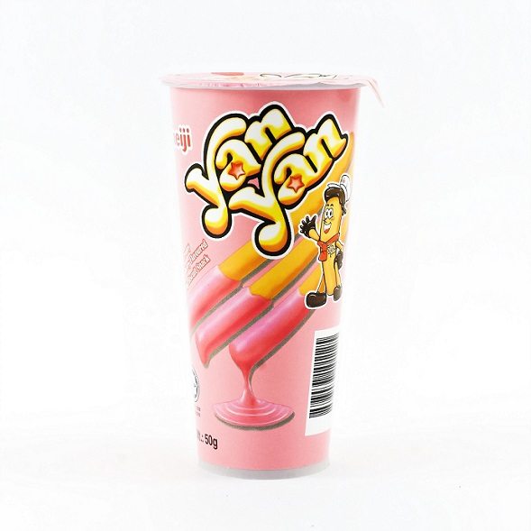 Yan Yan - Japanese Snacks - Strawberry Cream - 10 x 50g