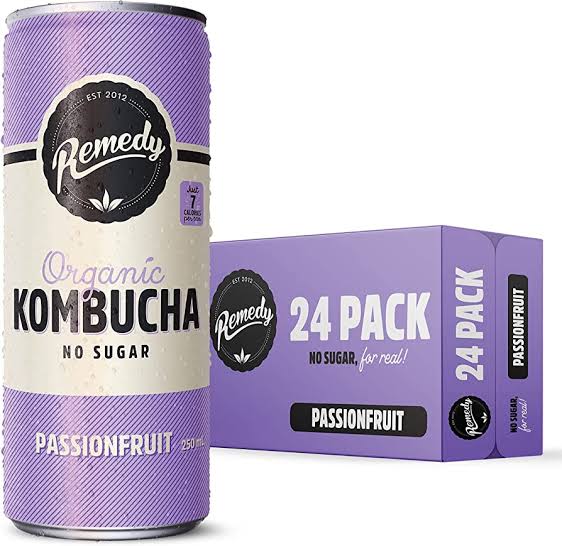 Remedy - Kombucha Passionfruit 24 x 250ml